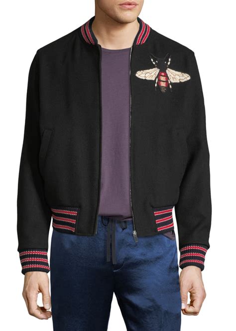 gucci bee bomber